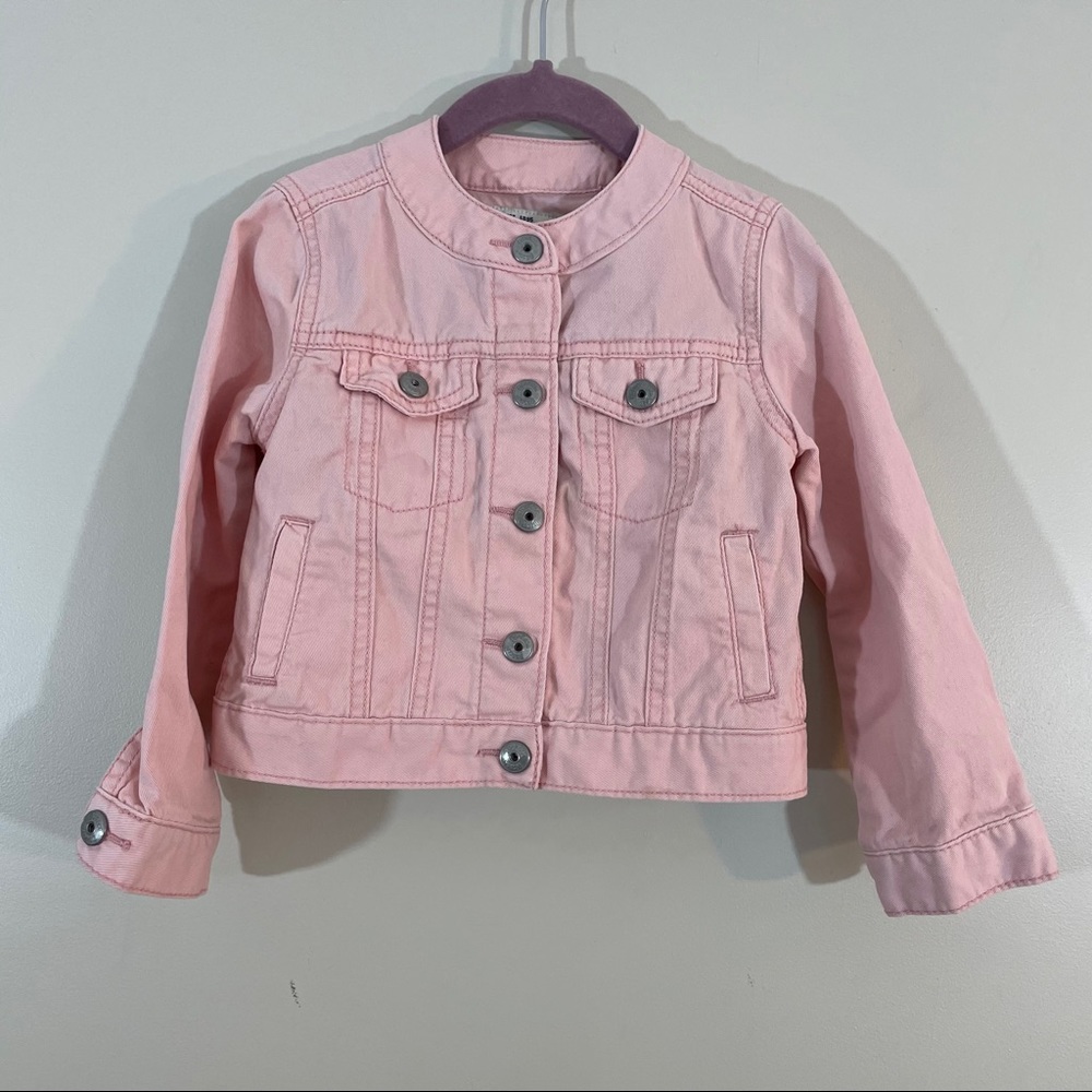 Oshkosh 3T Pink denim jacket